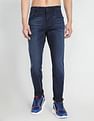 Flying Machine Slash Slim Tapered Mid Rise Jeans