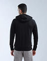 Flying Machine Hooded Solid Sweatshirt