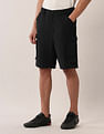 U.S. Polo Assn. Denim Co. Solid Regular Fit Cargo Shorts