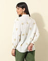 U.S. Polo Assn. Women Floral Embroidered Top
