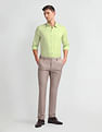 Arrow Newyork Brooklyn Super Slim Fit Solid Shirt