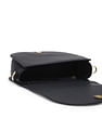 Tommy Hilfiger Textured Black PU Totes