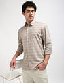 Calvin Klein Jeans Soft Twill Shadow Checked Shirt