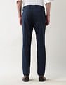Arrow Newyork Mid Rise Slim Fit Autoflex Trousers