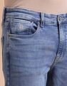 U.S. Polo Assn. Denim Co. Cole Comfort Cropped Fit Blue Jeans
