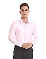USPA Tailored French Placket Patterned Shirt