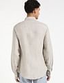 Calvin Klein Jeans Solid Slim-Fit Cotton Shirt