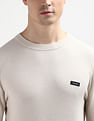 Calvin Klein Crew Neck Textured Sweater