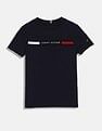 Tommy Hilfiger Kids Boys Logo Regular-Fit Cotton T-Shirt
