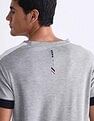 USPA Active Brand Embossed Slim Fit T-Shirt