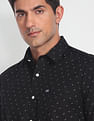 Arrow Sports Motif Print Cotton Casual Shirt
